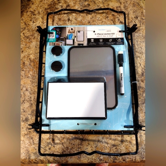 Bostitch Lockermate 6 piece locker kit, black. - Picture 1 of 10